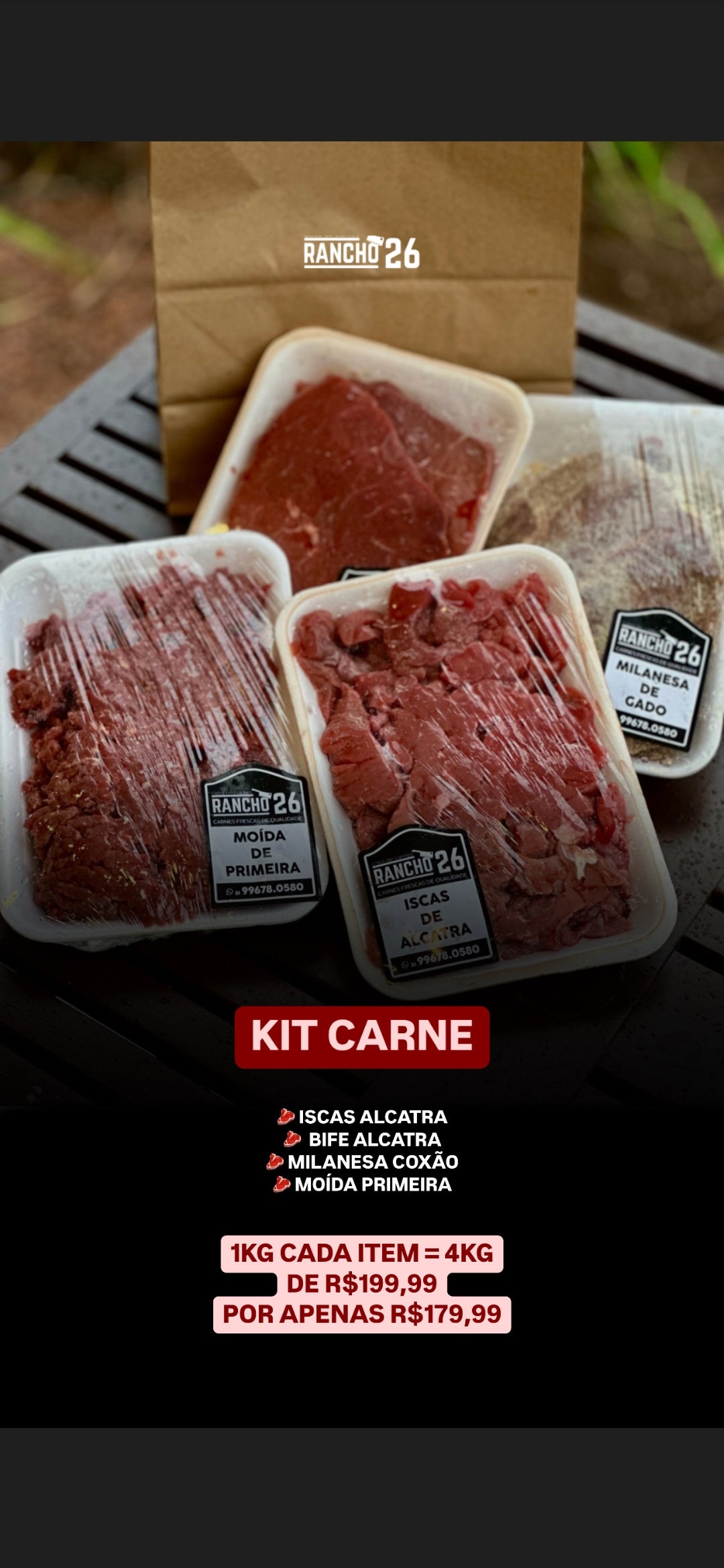 KIT CARNE DE 500G