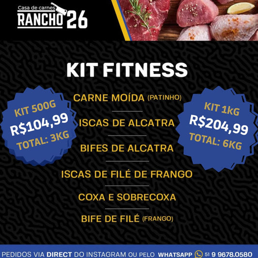 KIT FITNESS DE 500G