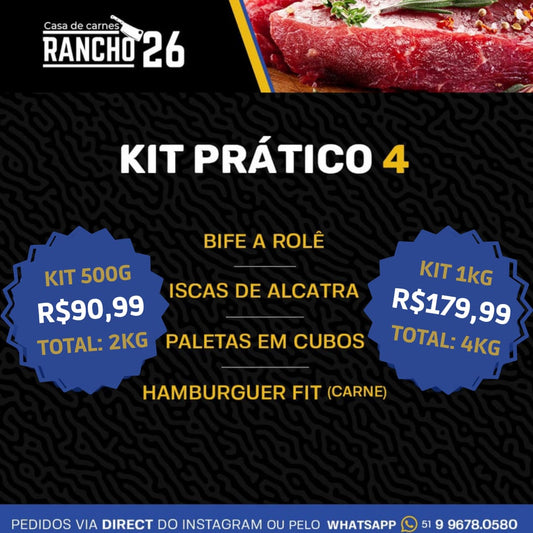 KIT PRÁTICO 4 DE 1KG