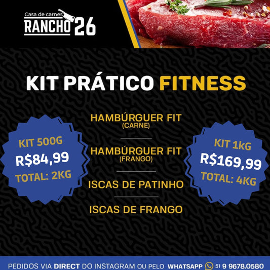 KIT PRÁTICO FITNESS DE 1KG