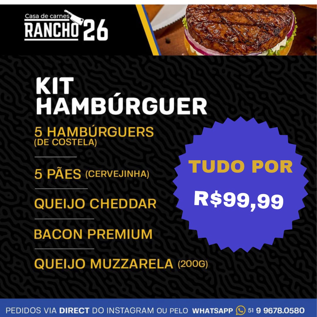 KIT HAMBURGUER