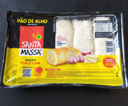 PÃO DE ALHO SANTA MASSA 400G