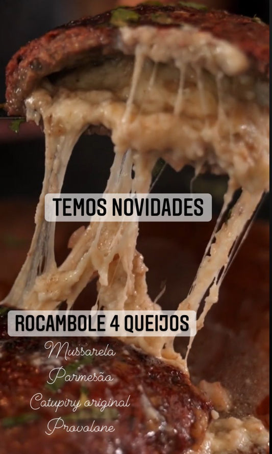 ROCAMBOLE DE QUATRO QUEIJOS