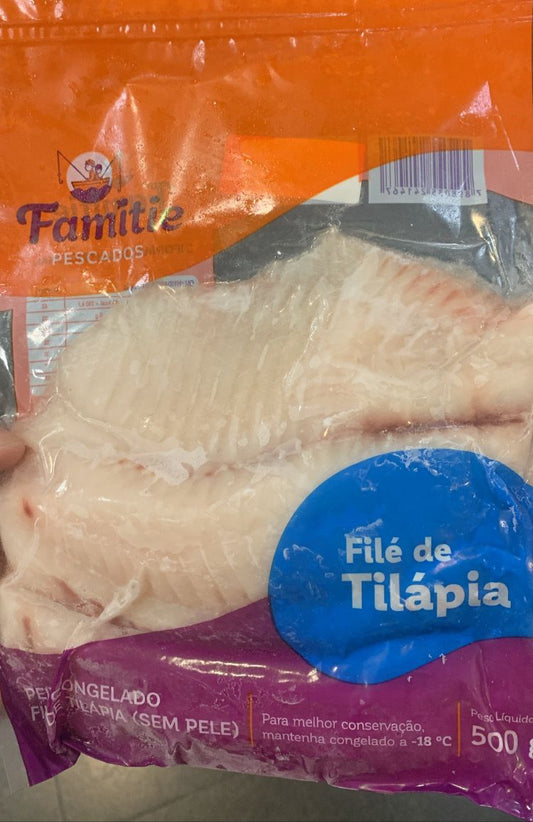 FILE DE TILAPIA 500G